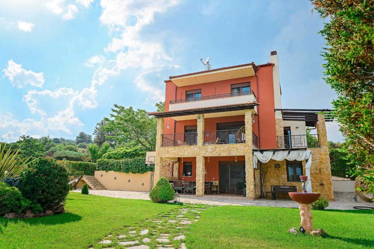 Villa Mariellie เนอาเปรามอส ภายนอก รูปภาพ