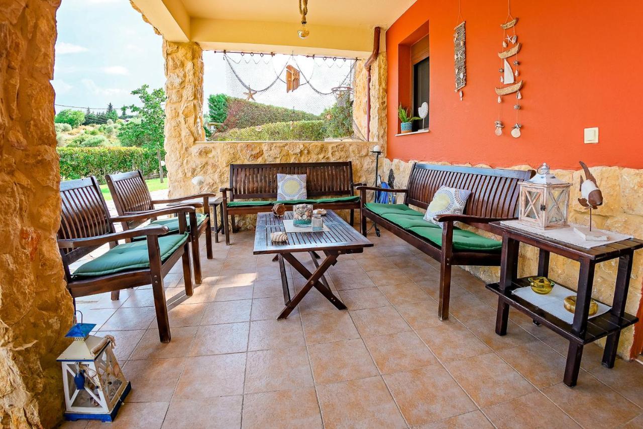 Villa Mariellie เนอาเปรามอส ภายนอก รูปภาพ