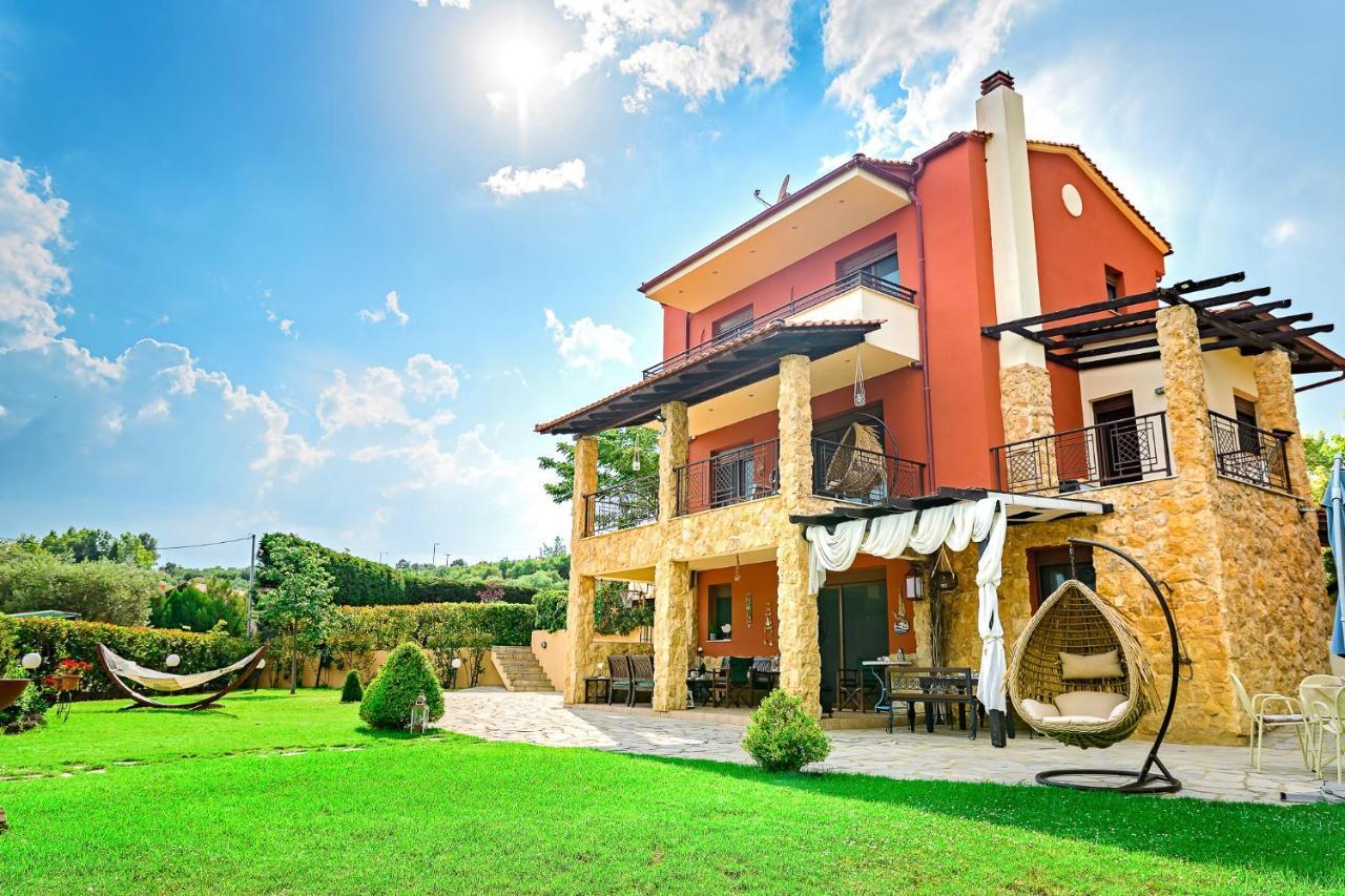 Villa Mariellie เนอาเปรามอส ภายนอก รูปภาพ